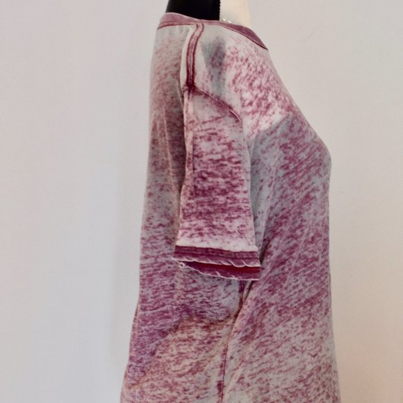 American Rag Red Seethrough t-shirt Size Small - Picture 4 of 5